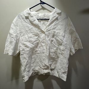 Linen Button Down